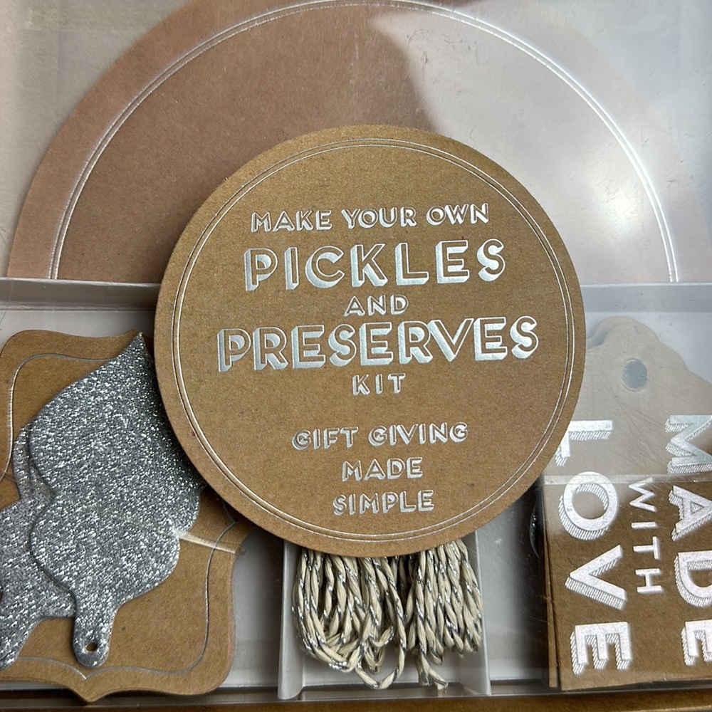 Pickles and Preserves Gift Labeling Kit from World Market